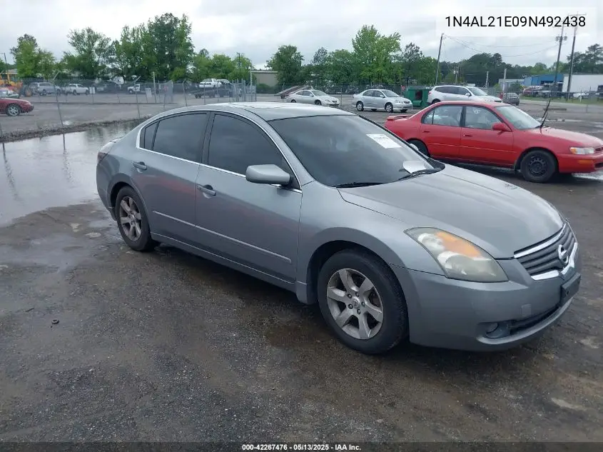 2009 Nissan Altima 2.5 S VIN: 1N4AL21E09N492438 Lot: 42267476