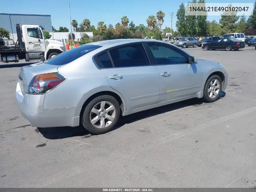 2009 Nissan Altima 2.5 S VIN: 1N4AL21E49C102047 Lot: 42544871