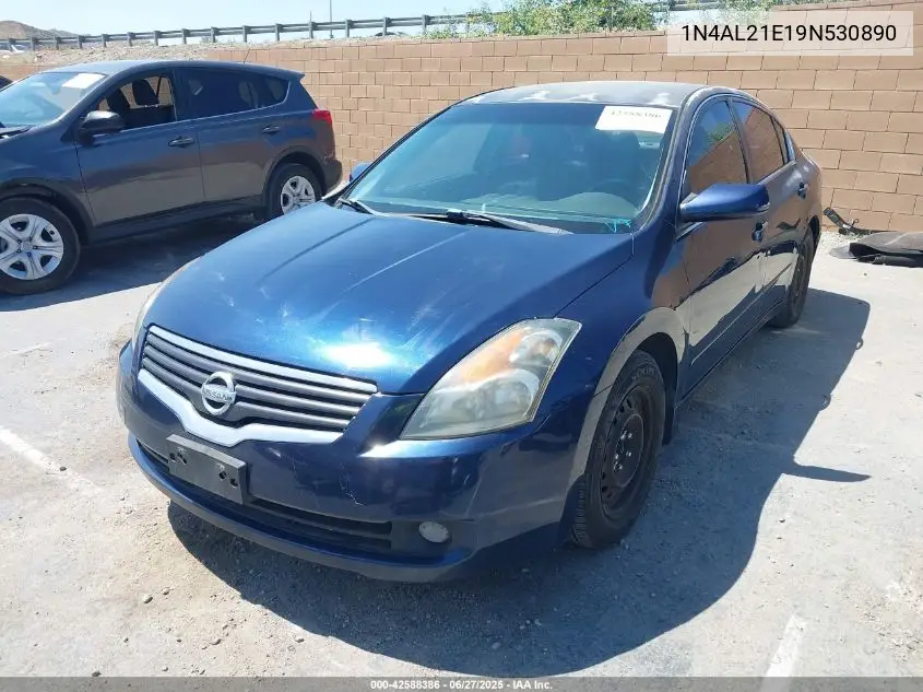 2009 Nissan Altima 2.5 S VIN: 1N4AL21E19N530890 Lot: 42588386