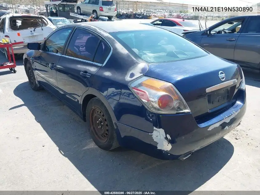 2009 Nissan Altima 2.5 S VIN: 1N4AL21E19N530890 Lot: 42588386