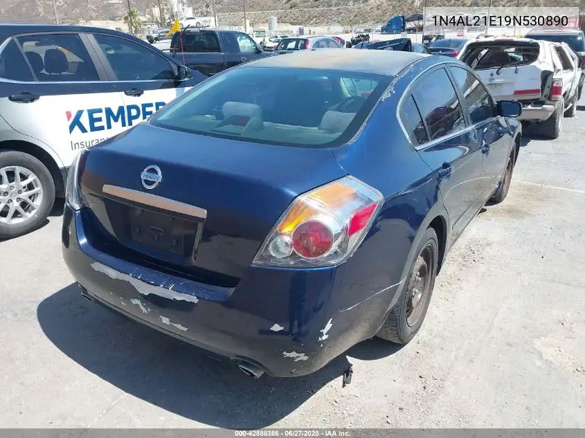 2009 Nissan Altima 2.5 S VIN: 1N4AL21E19N530890 Lot: 42588386