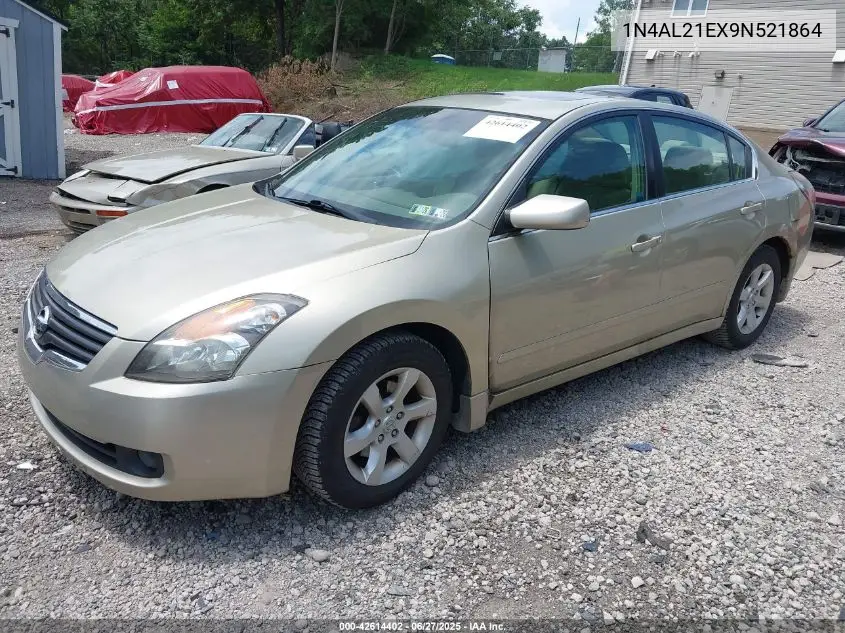 2009 Nissan Altima 2.5 S VIN: 1N4AL21EX9N521864 Lot: 42614402