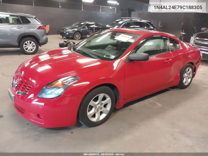 2009 Nissan Altima 2.5 S VIN: 1N4AL24E79C188305 Lot: 42630173