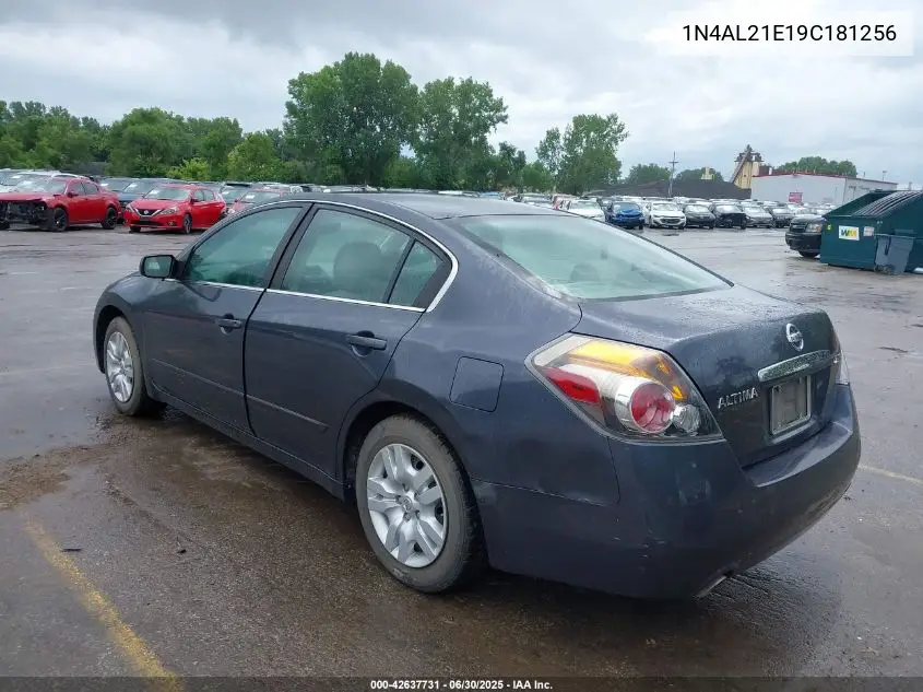 1n4al21e19c181256 1N4AL21E19C181256 2009 Nissan Altima 2.5 S
