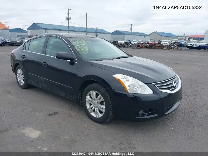2010 Nissan Altima S VIN: 1N4AL2AP5AC105884 Lot: 12293042