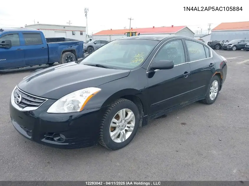 2010 Nissan Altima S VIN: 1N4AL2AP5AC105884 Lot: 12293042