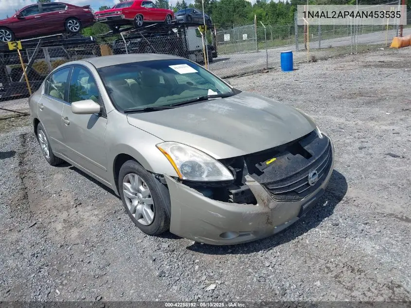 2010 Nissan Altima 2.5 S VIN: 1N4AL2AP4AN453535 Lot: 42258192
