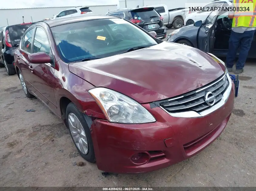 2010 Nissan Altima 2.5 S VIN: 1N4AL2AP7AN508334 Lot: 42594232