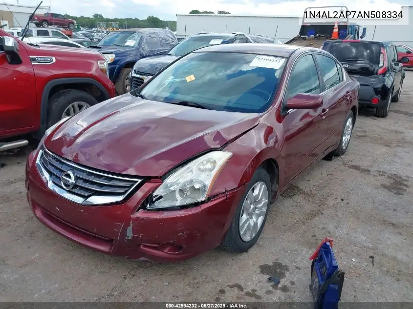 2010 Nissan Altima 2.5 S VIN: 1N4AL2AP7AN508334 Lot: 42594232