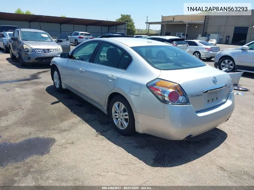 2010 Nissan Altima 2.5 S VIN: 1N4AL2AP8AN563293 Lot: 42603917
