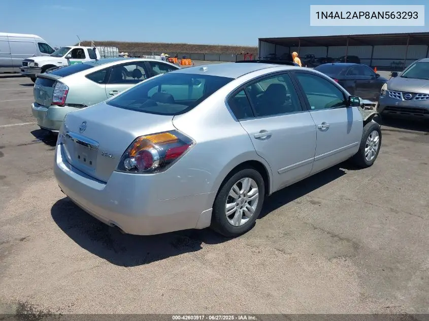 2010 Nissan Altima 2.5 S VIN: 1N4AL2AP8AN563293 Lot: 42603917