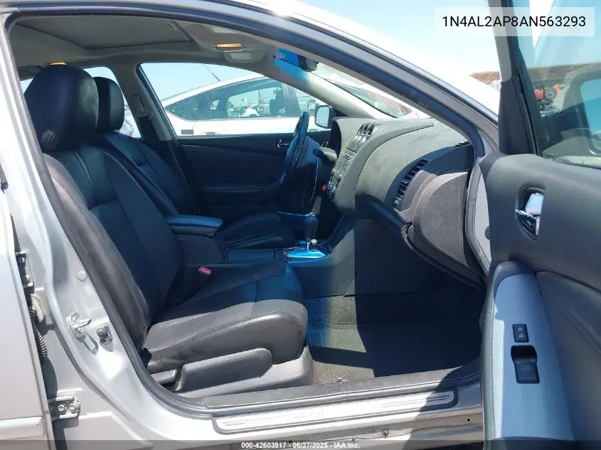 2010 Nissan Altima 2.5 S VIN: 1N4AL2AP8AN563293 Lot: 42603917