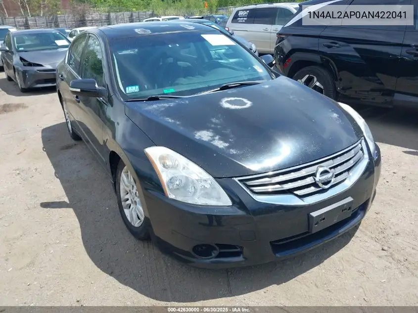 1n4al2ap0an422041 1N4AL2AP0AN422041 2010 Nissan Altima 2.5 S