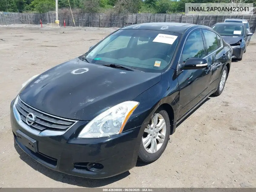 1n4al2ap0an422041 1N4AL2AP0AN422041 2010 Nissan Altima 2.5 S