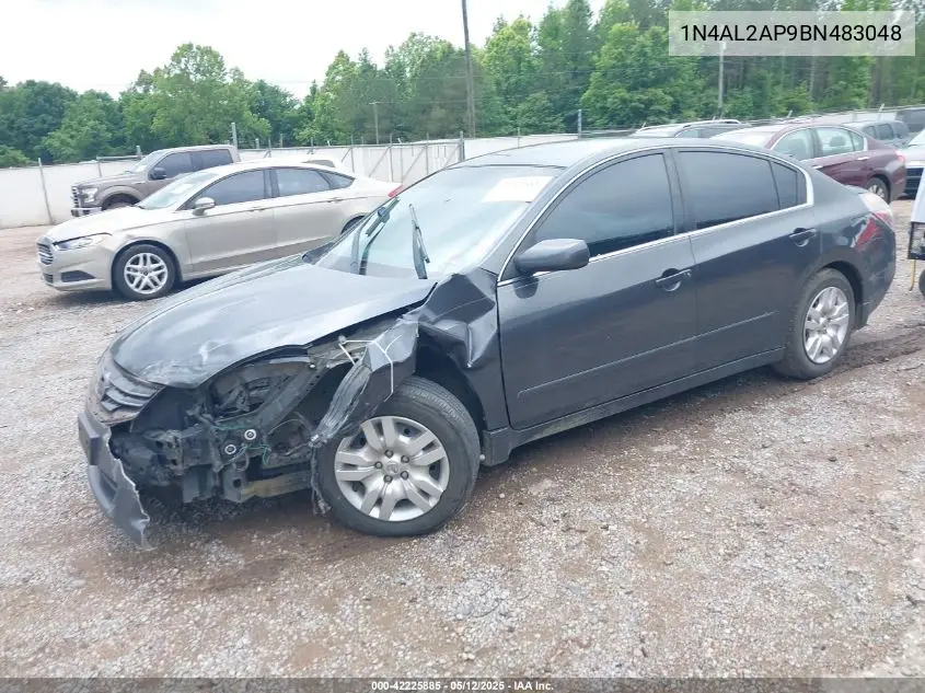 2011 Nissan Altima 2.5 S VIN: 1N4AL2AP9BN483048 Lot: 42225885
