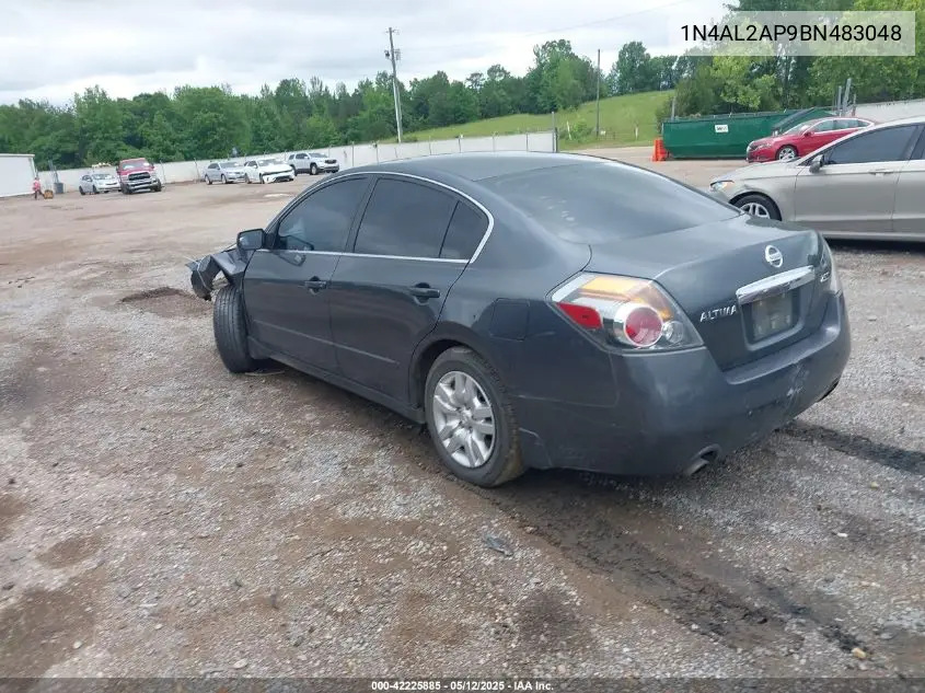 2011 Nissan Altima 2.5 S VIN: 1N4AL2AP9BN483048 Lot: 42225885