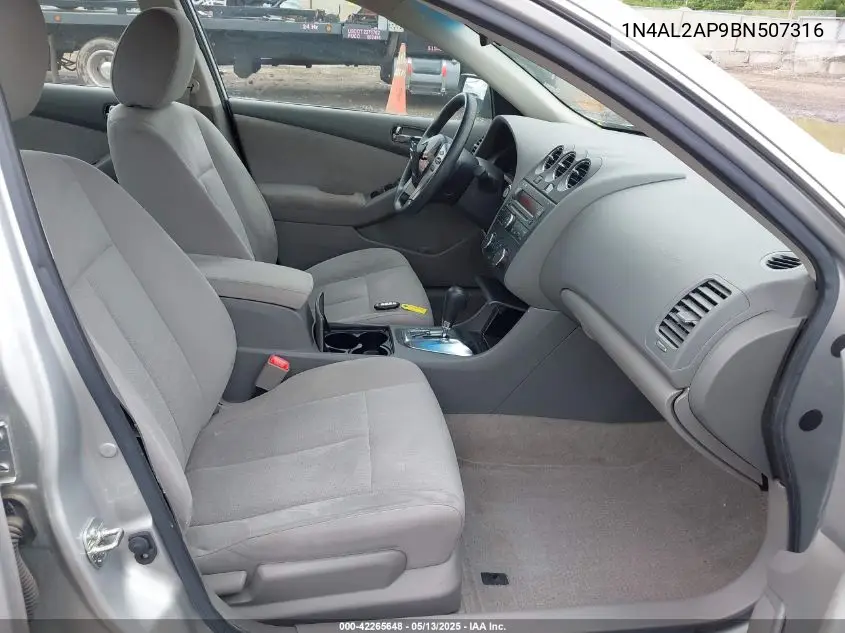 2011 Nissan Altima 2.5 S VIN: 1N4AL2AP9BN507316 Lot: 42265648