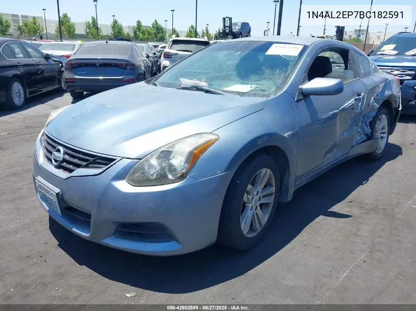 2011 Nissan Altima 2.5 S VIN: 1N4AL2EP7BC182591 Lot: 42602599