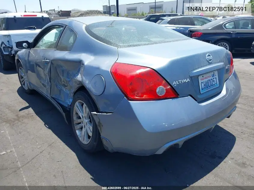 2011 Nissan Altima 2.5 S VIN: 1N4AL2EP7BC182591 Lot: 42602599