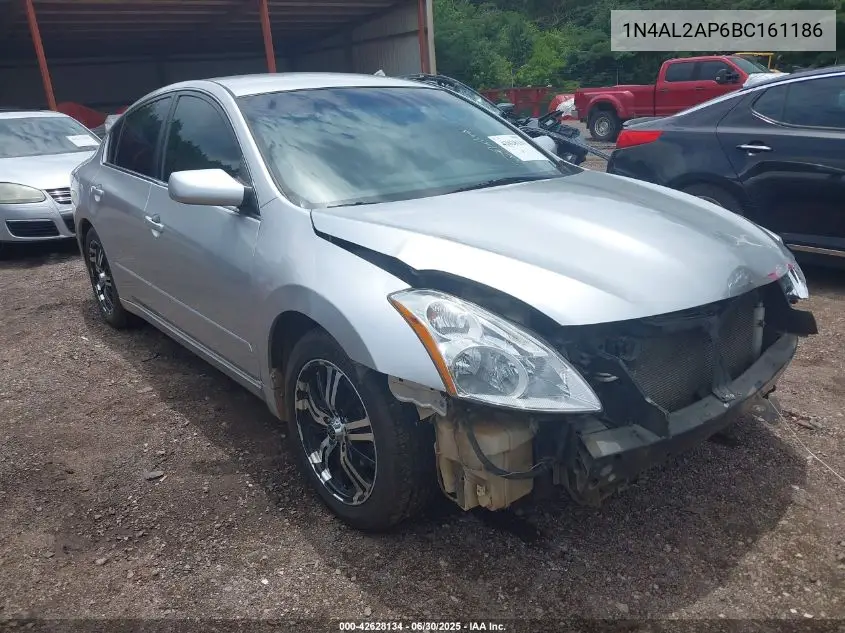 2011 Nissan Altima 2.5 S VIN: 1N4AL2AP6BC161186 Lot: 42628134