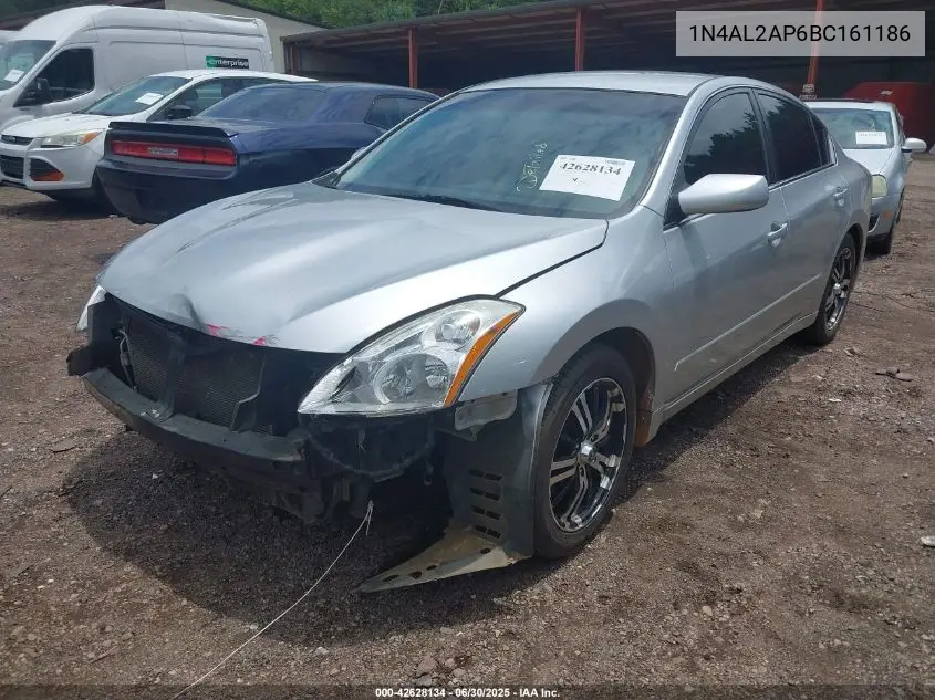 2011 Nissan Altima 2.5 S VIN: 1N4AL2AP6BC161186 Lot: 42628134