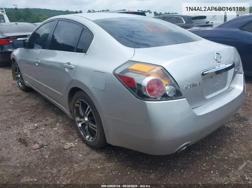 2011 Nissan Altima 2.5 S VIN: 1N4AL2AP6BC161186 Lot: 42628134