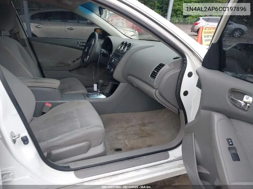 2012 Nissan Altima 2.5 S VIN: 1N4AL2AP6CC197896 Lot: 42221484