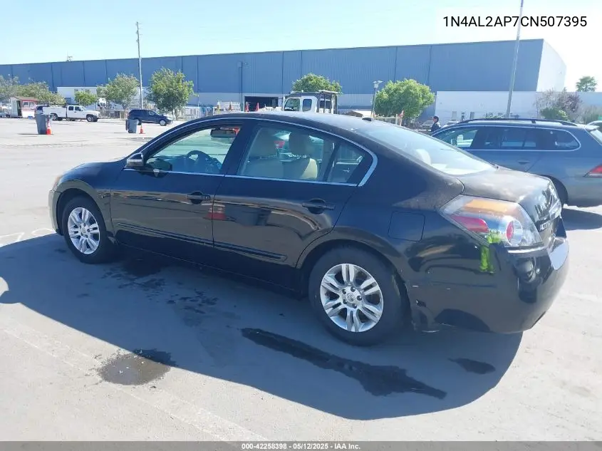 2012 Nissan Altima 2.5 S VIN: 1N4AL2AP7CN507395 Lot: 42258398