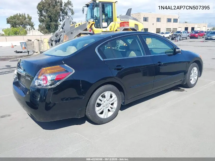 2012 Nissan Altima 2.5 S VIN: 1N4AL2AP7CN507395 Lot: 42258398