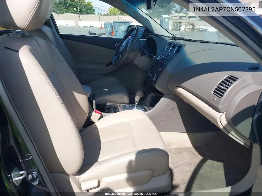 2012 Nissan Altima 2.5 S VIN: 1N4AL2AP7CN507395 Lot: 42258398