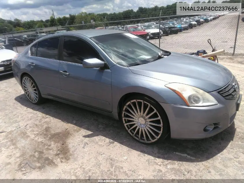 2012 Nissan Altima 2.5 S VIN: 1N4AL2AP4CC237666 Lot: 42603826