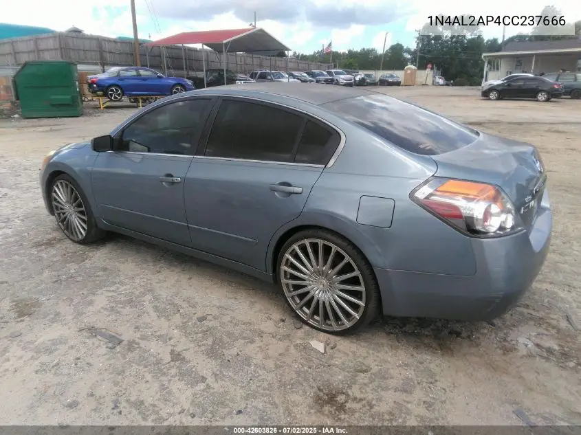 2012 Nissan Altima 2.5 S VIN: 1N4AL2AP4CC237666 Lot: 42603826