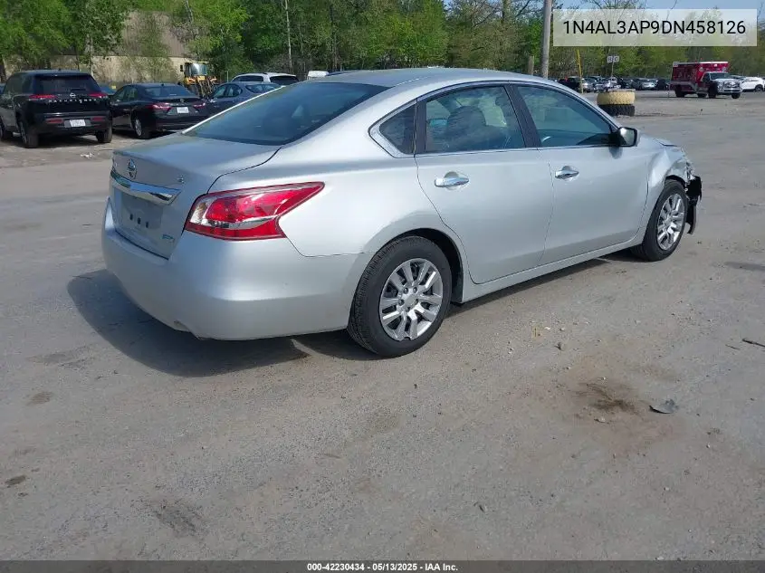 2013 Nissan Altima 2.5 S VIN: 1N4AL3AP9DN458126 Lot: 42230434