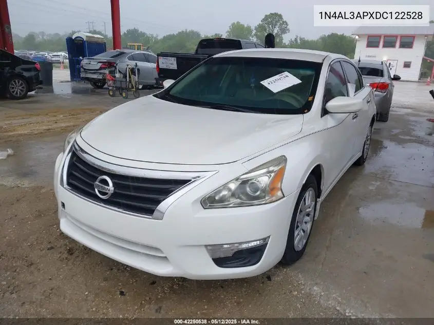2013 Nissan Altima 2.5 S VIN: 1N4AL3APXDC122528 Lot: 42250538