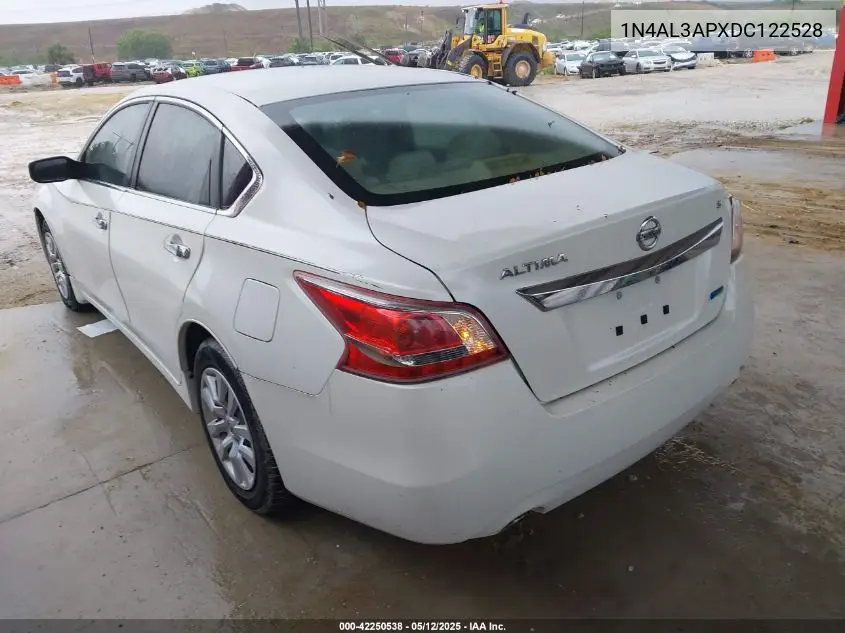 2013 Nissan Altima 2.5 S VIN: 1N4AL3APXDC122528 Lot: 42250538