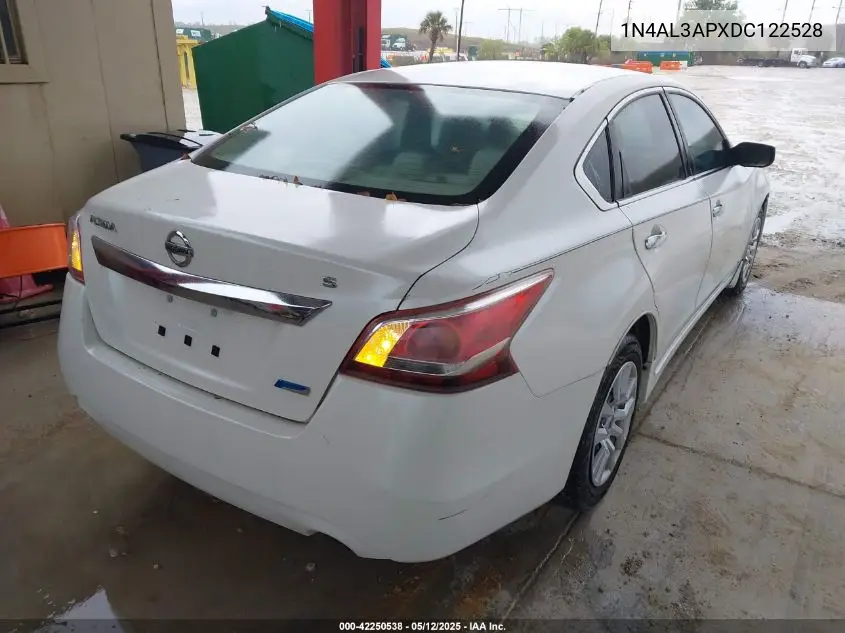 2013 Nissan Altima 2.5 S VIN: 1N4AL3APXDC122528 Lot: 42250538