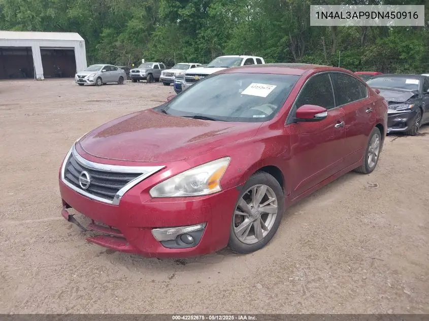 2013 Nissan Altima 2.5 Sl VIN: 1N4AL3AP9DN450916 Lot: 42252675