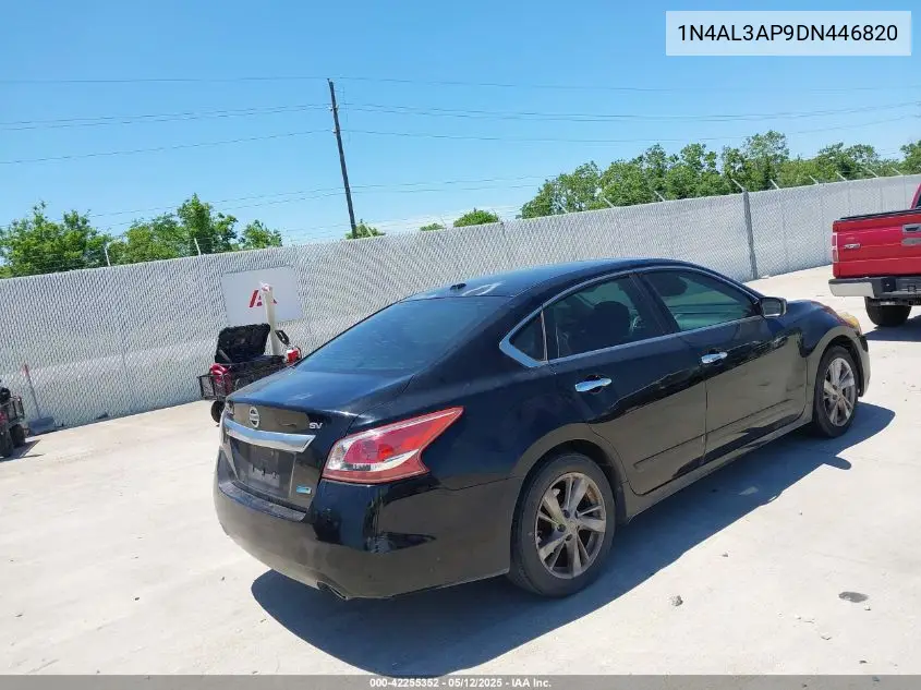 2013 Nissan Altima 2.5 Sv VIN: 1N4AL3AP9DN446820 Lot: 42255352