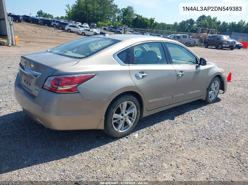 2013 Nissan Altima 2.5 Sl VIN: 1N4AL3AP2DN549383 Lot: 42620407