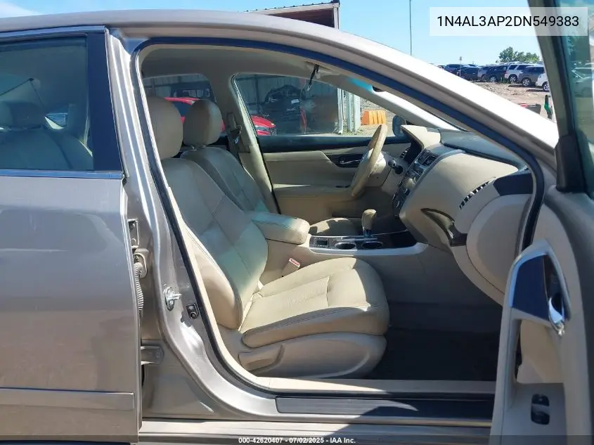2013 Nissan Altima 2.5 Sl VIN: 1N4AL3AP2DN549383 Lot: 42620407
