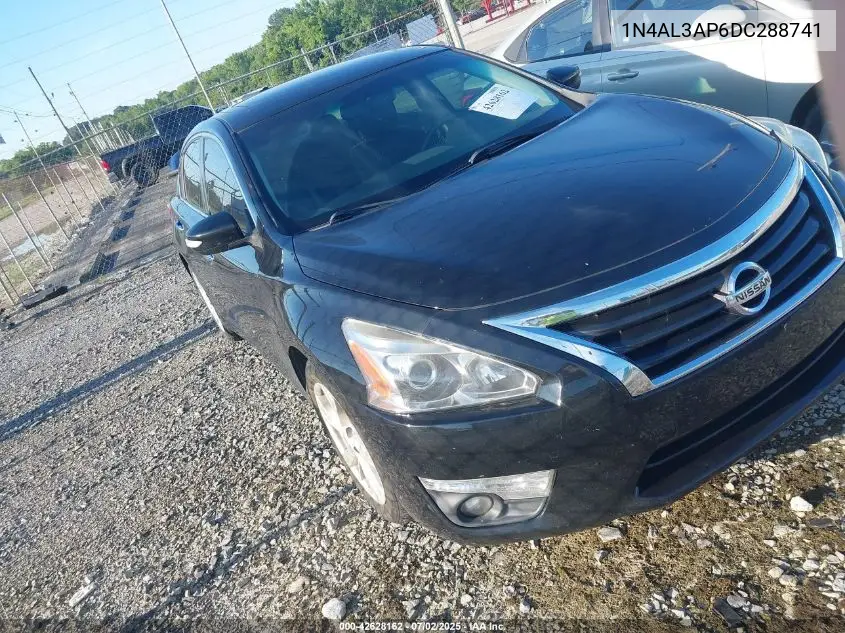 2013 Nissan Altima 2.5 Sv VIN: 1N4AL3AP6DC288741 Lot: 42628162