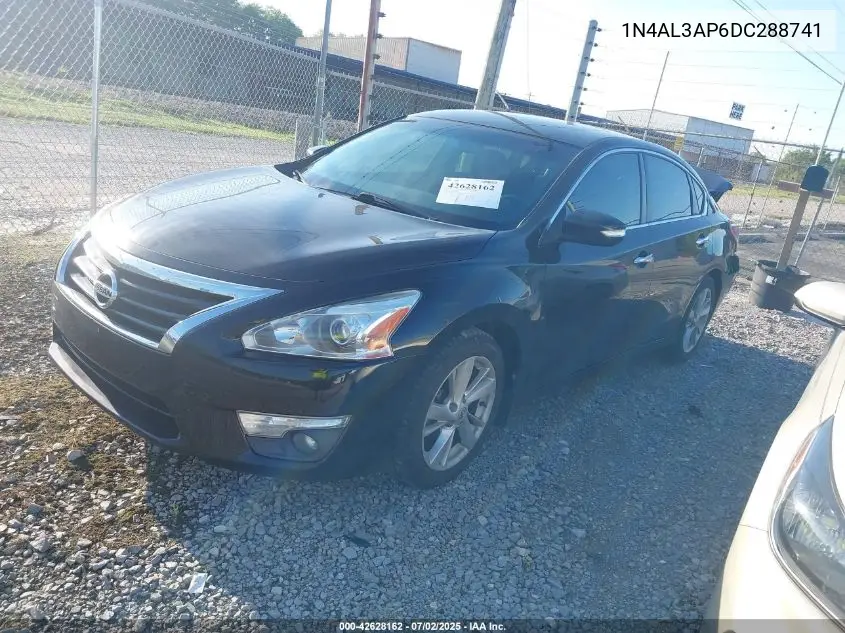 2013 Nissan Altima 2.5 Sv VIN: 1N4AL3AP6DC288741 Lot: 42628162