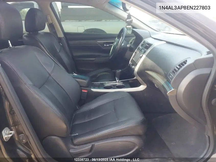 1N4AL3AP8EN227803 2014 Nissan Altima 2.5/2.5 S/2.5 Sl/2.5 Sv