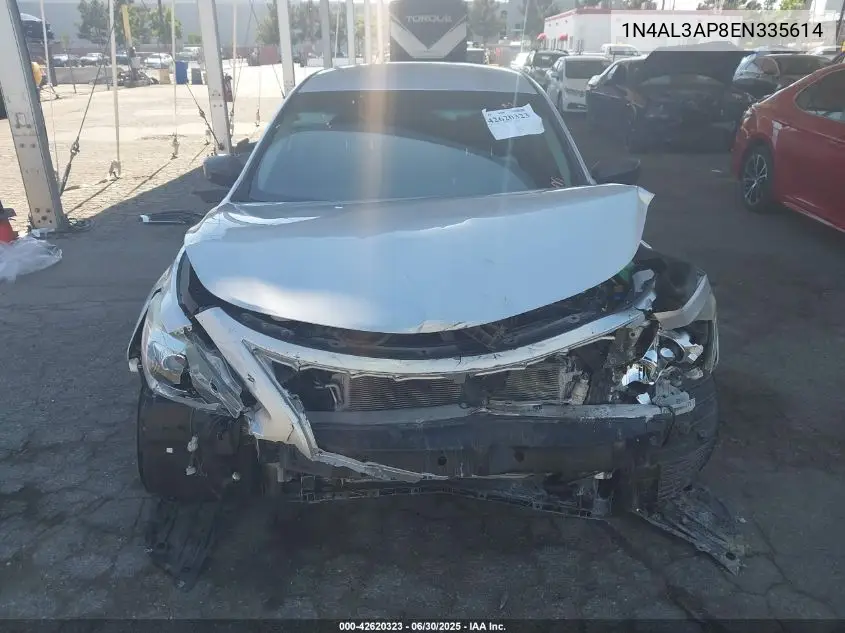 2014 Nissan Altima 2.5/S/Sv/Sl VIN: 1N4AL3AP8EN335614 Lot: 42620323