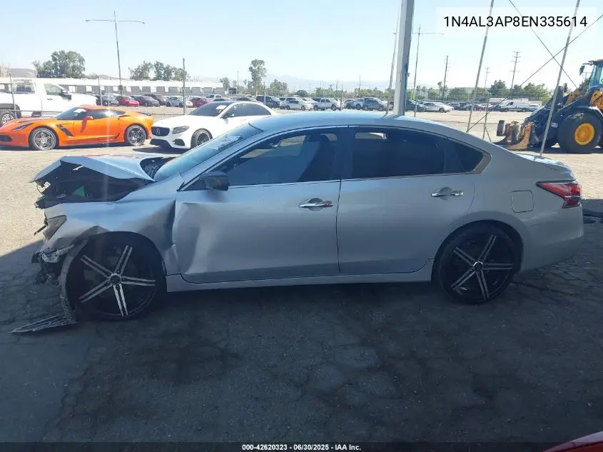 2014 Nissan Altima 2.5/S/Sv/Sl VIN: 1N4AL3AP8EN335614 Lot: 42620323