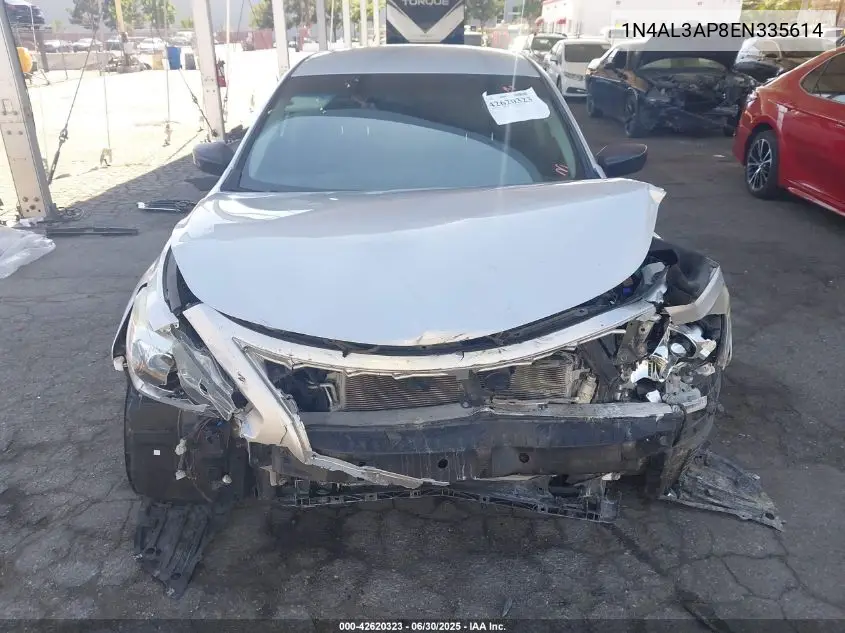 2014 Nissan Altima 2.5/S/Sv/Sl VIN: 1N4AL3AP8EN335614 Lot: 42620323
