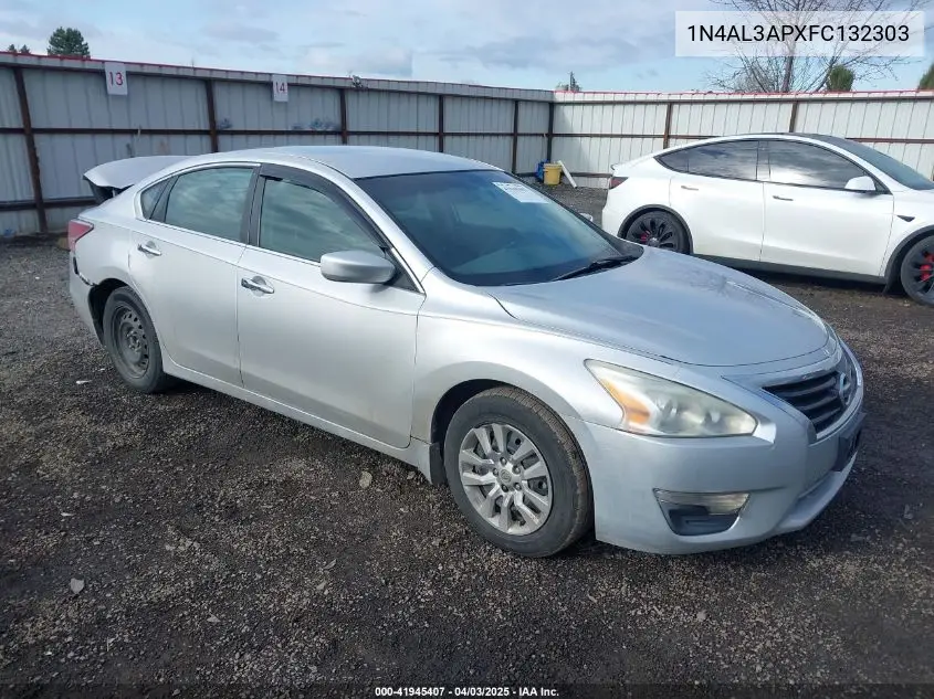 2015 Nissan Altima 2.5 S VIN: 1N4AL3APXFC132303 Lot: 41945407