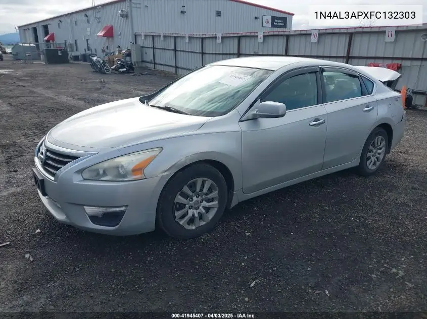 2015 Nissan Altima 2.5 S VIN: 1N4AL3APXFC132303 Lot: 41945407