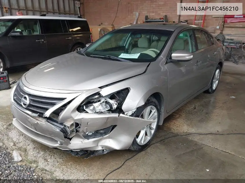 2015 Nissan Altima 2.5 Sl VIN: 1N4AL3AP1FC456210 Lot: 42248033