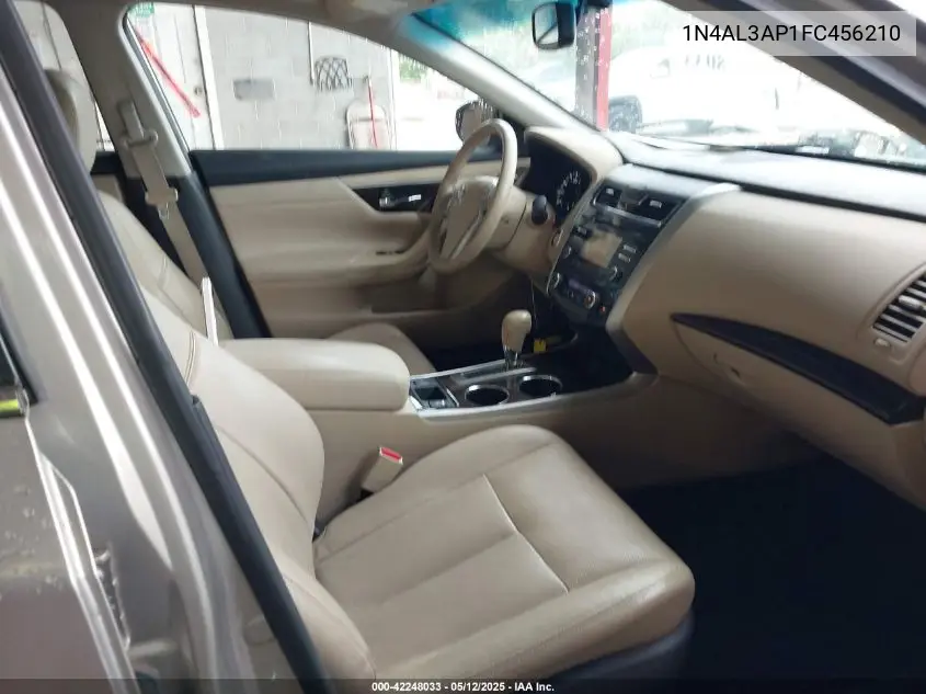 2015 Nissan Altima 2.5 Sl VIN: 1N4AL3AP1FC456210 Lot: 42248033
